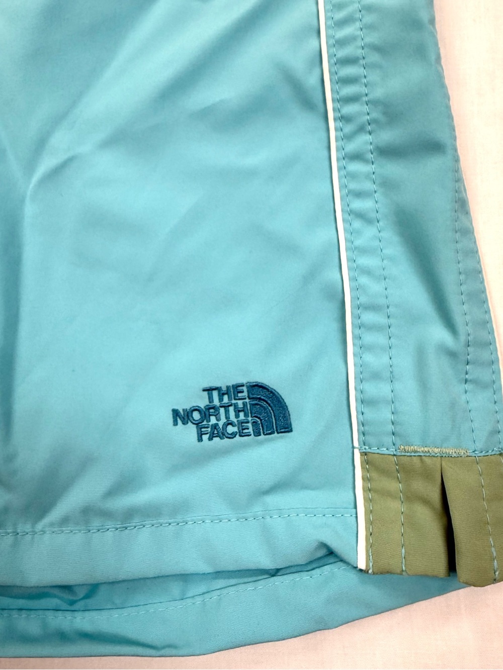 The North Face Women's Blue Board Shorts Swim Surf Beach Size 10 Lace Up - Picture 4 of 11